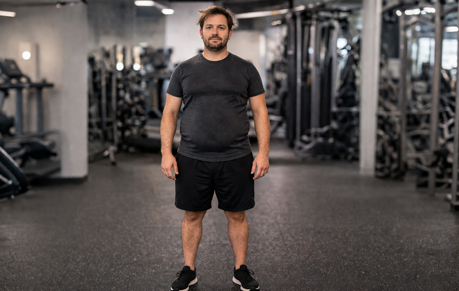 Nie wierzył, że się uda - przed treningiem